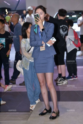 皮鞋蓝色制服主播 250601-42